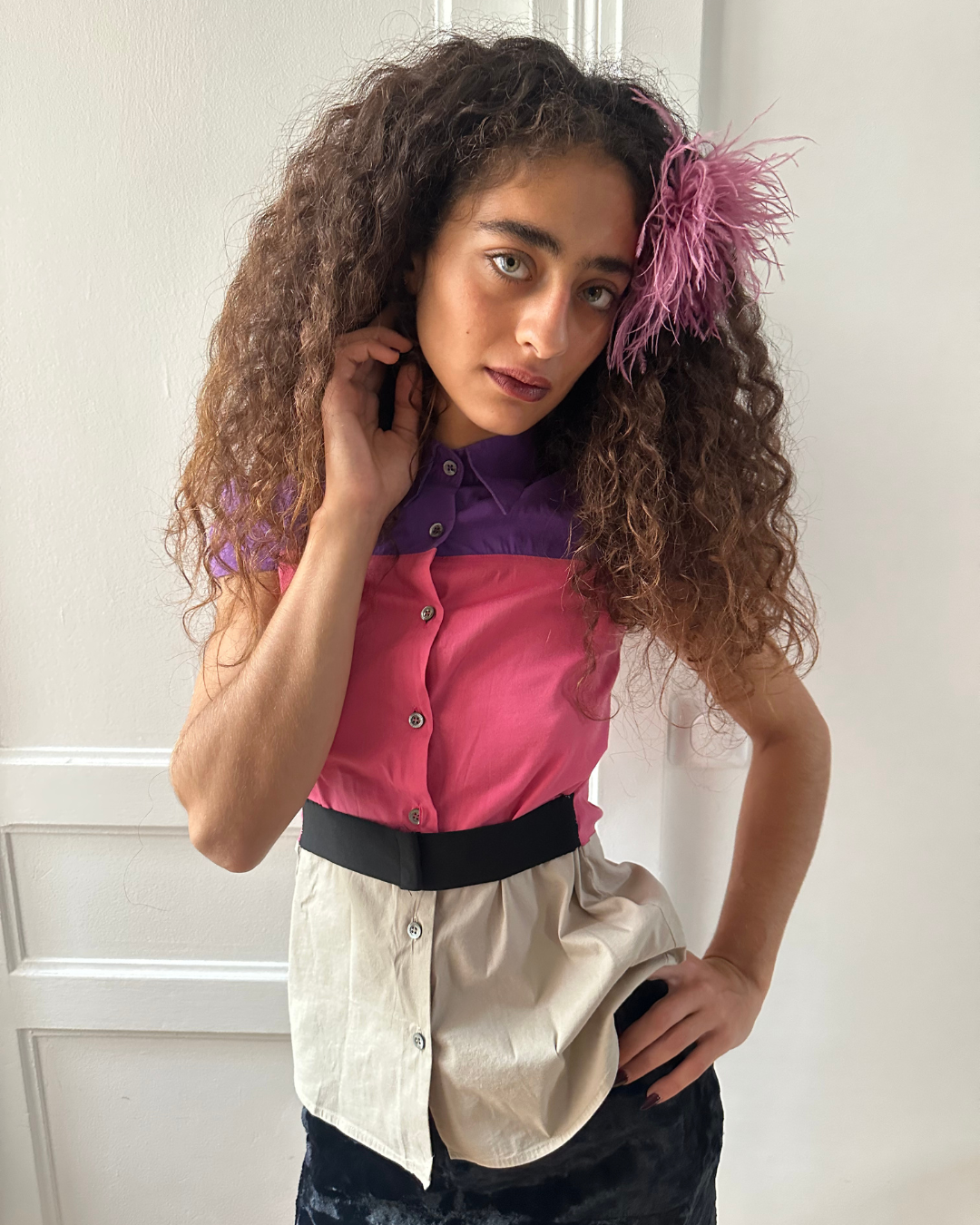 Colorblock shirt