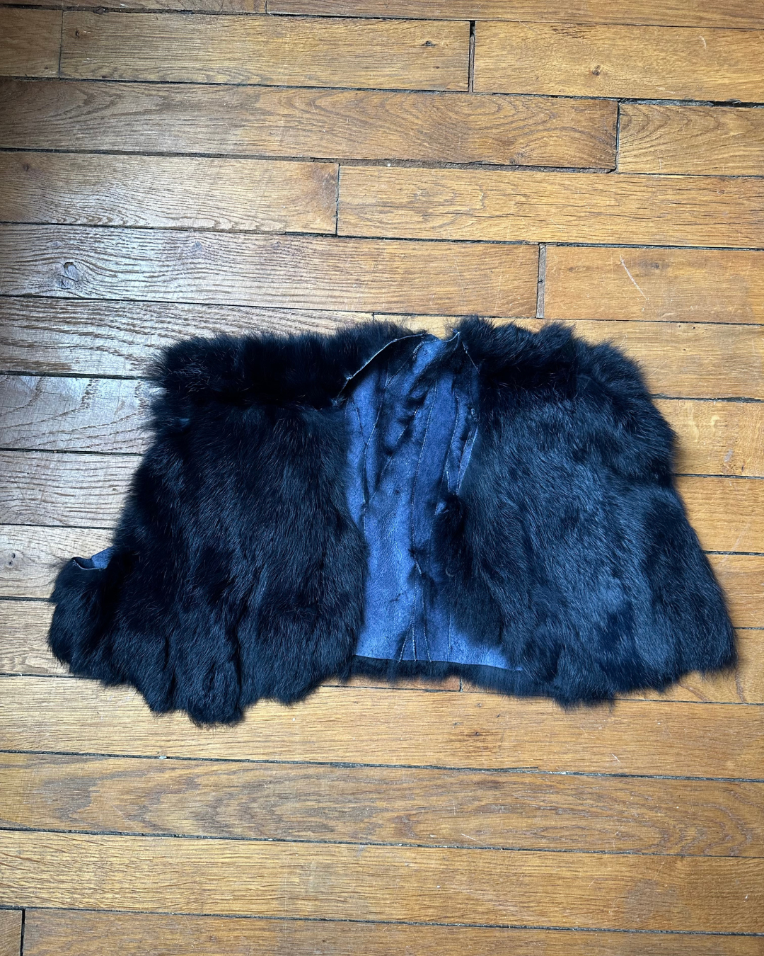 Mini fur bolero