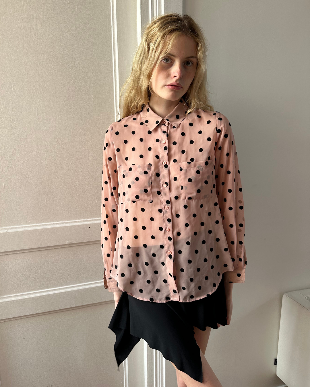 Polka dot shirt