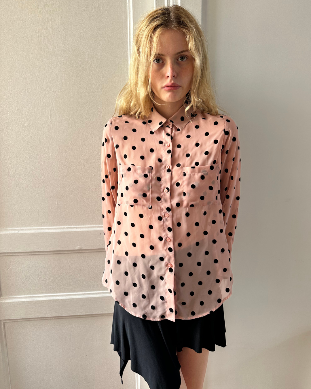 Polka dot shirt