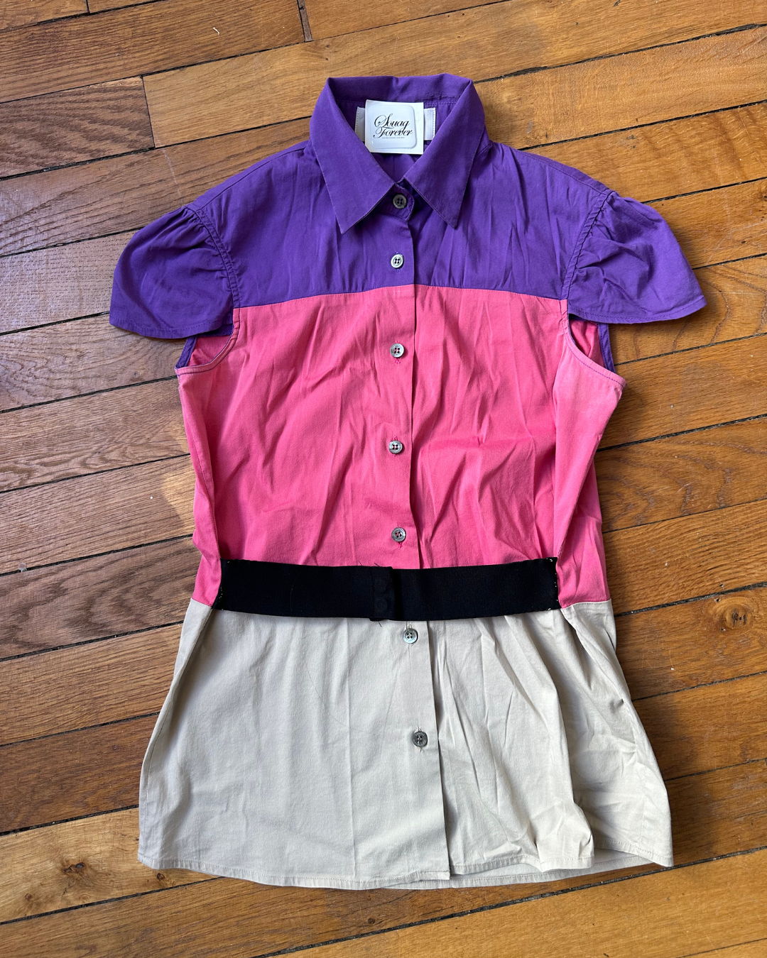 Colorblock shirt