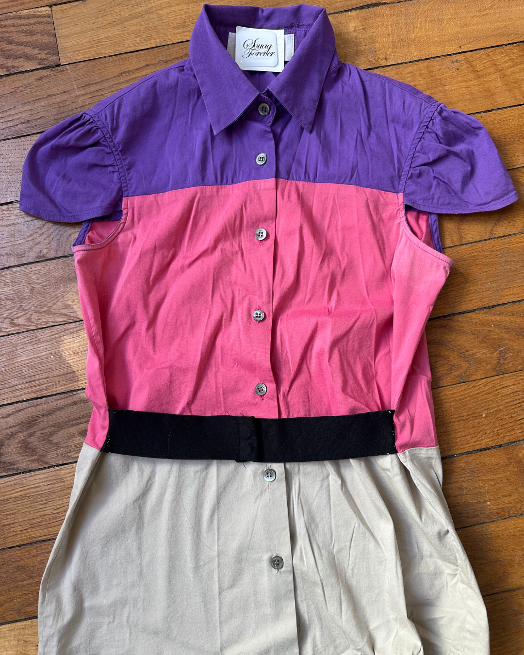 Colorblock shirt