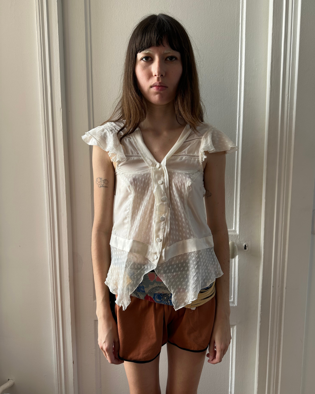 Sheer blouse