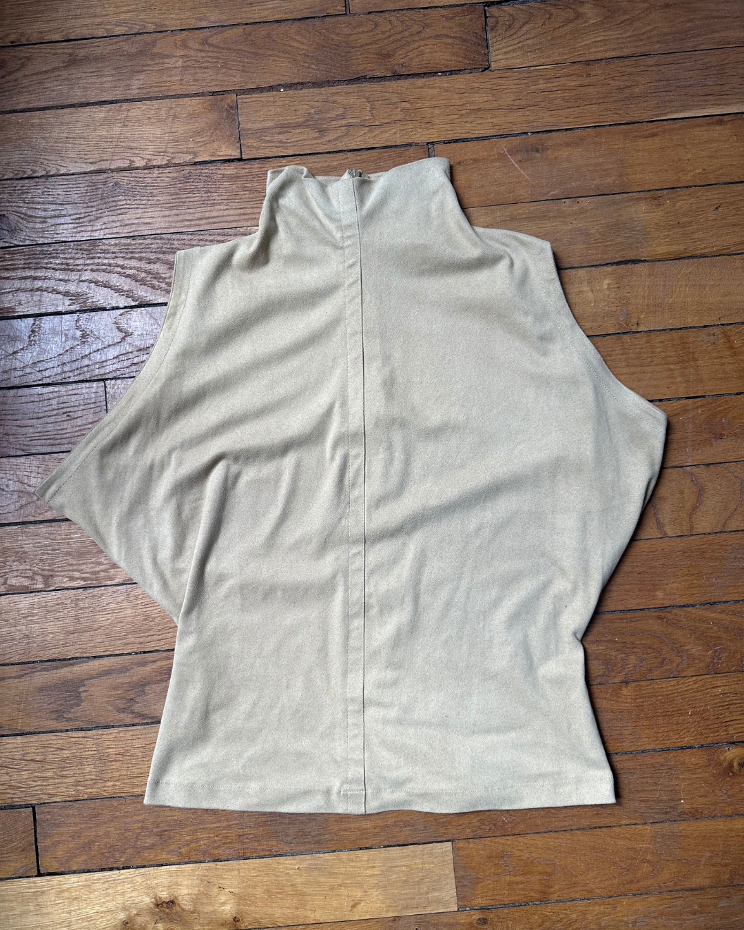 Suede top