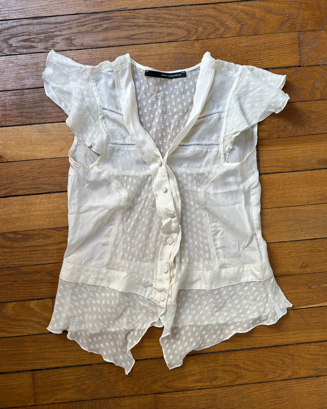 Sheer blouse