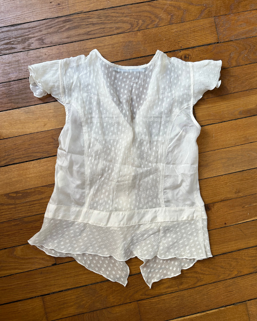 Sheer blouse