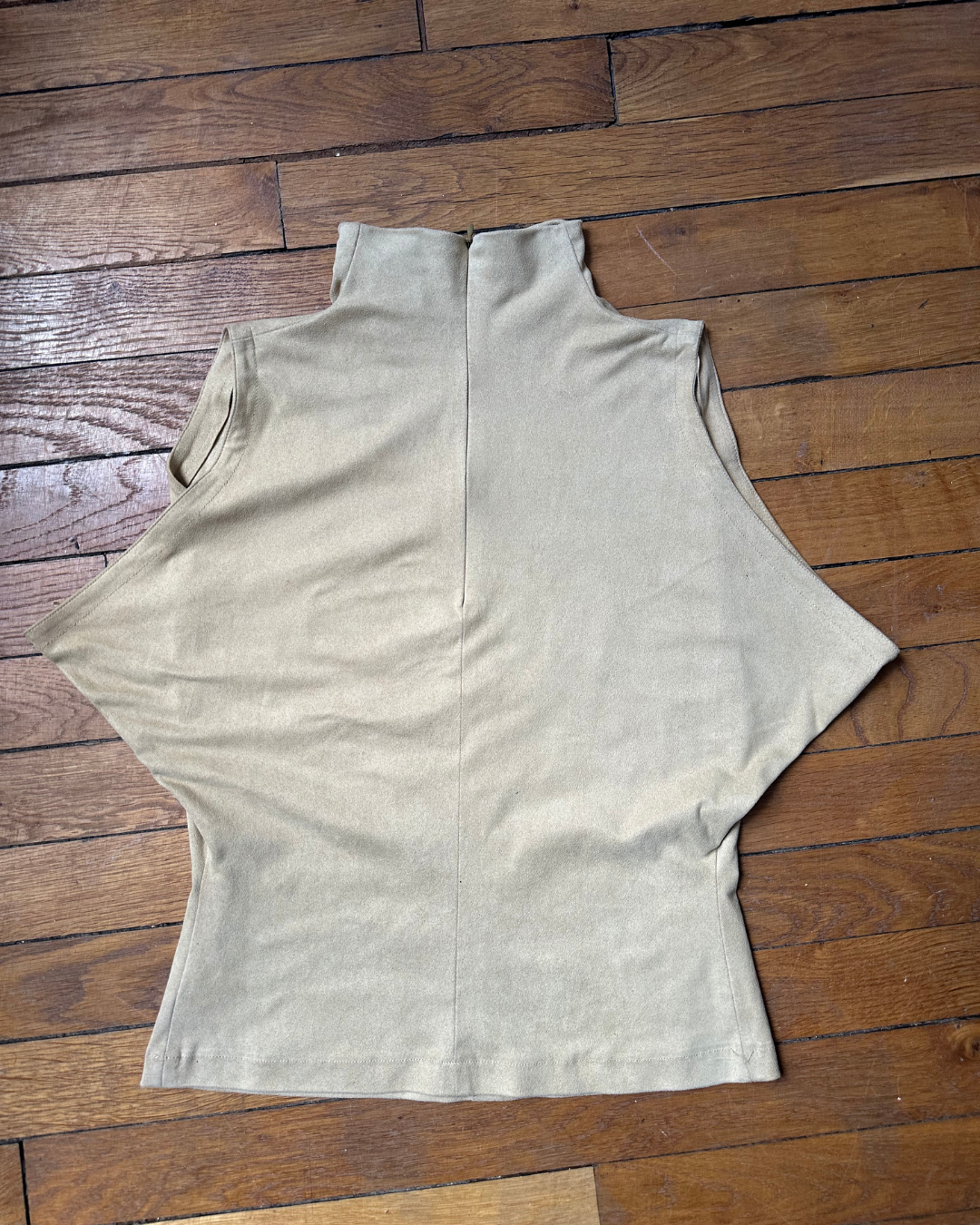Suede top