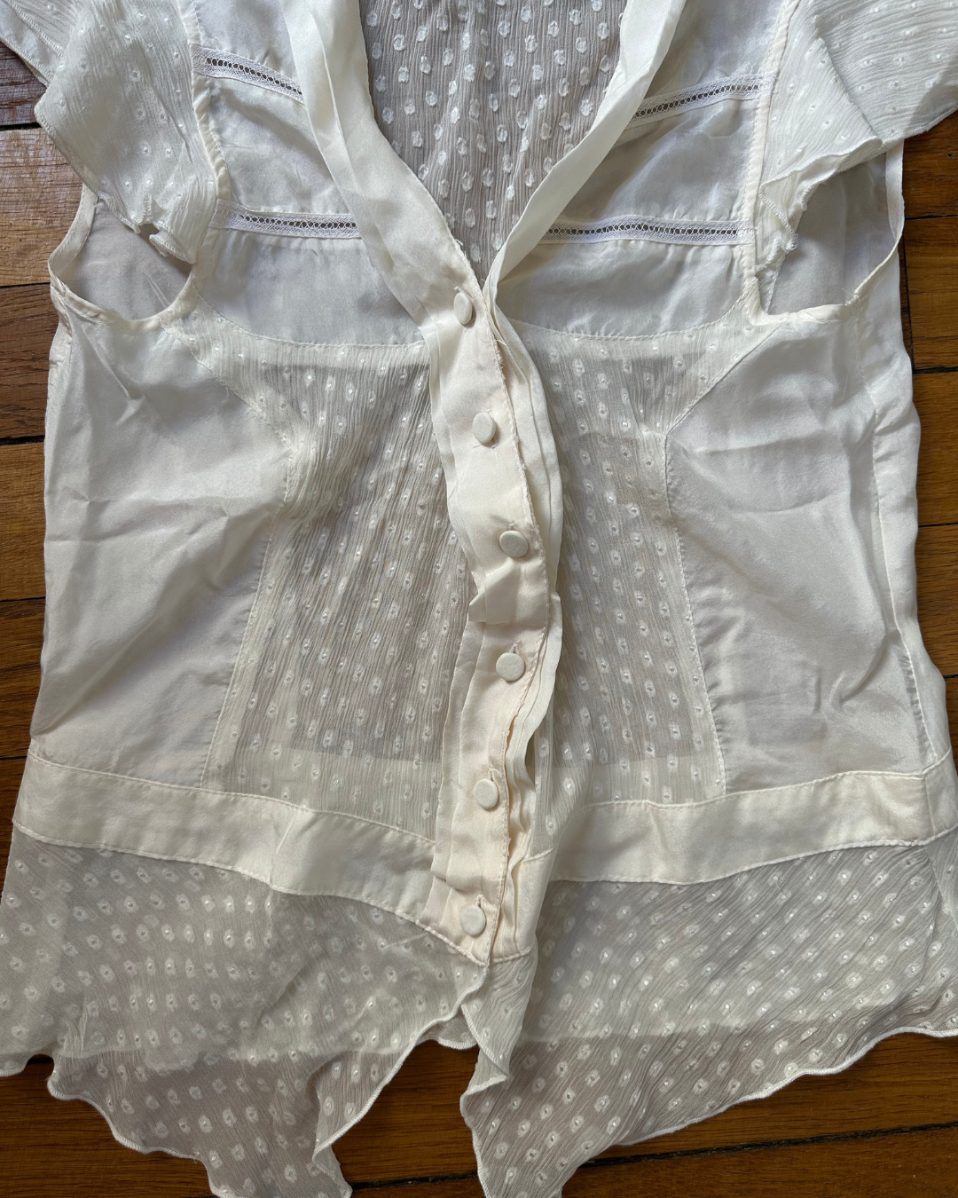 Sheer blouse