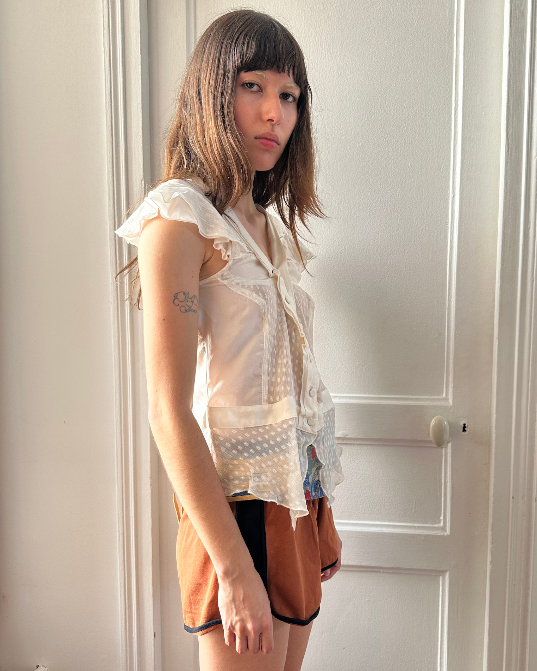 Sheer blouse