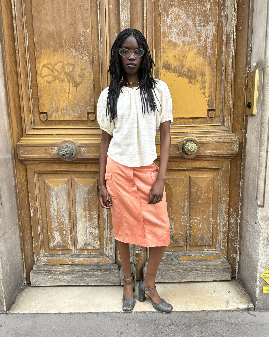 Salmon skirt