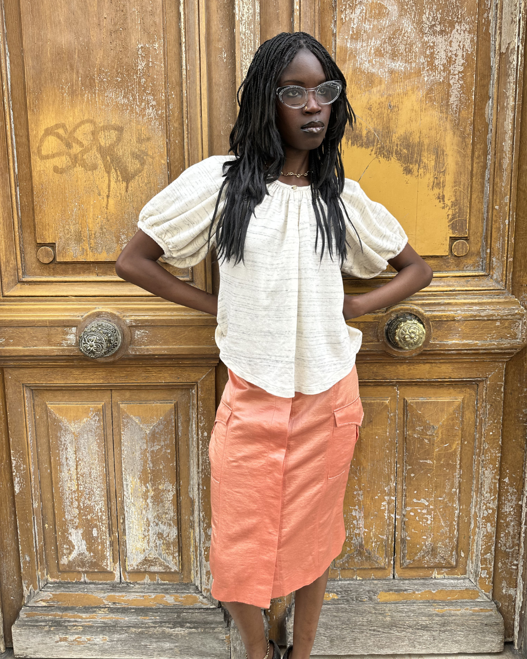 Salmon skirt