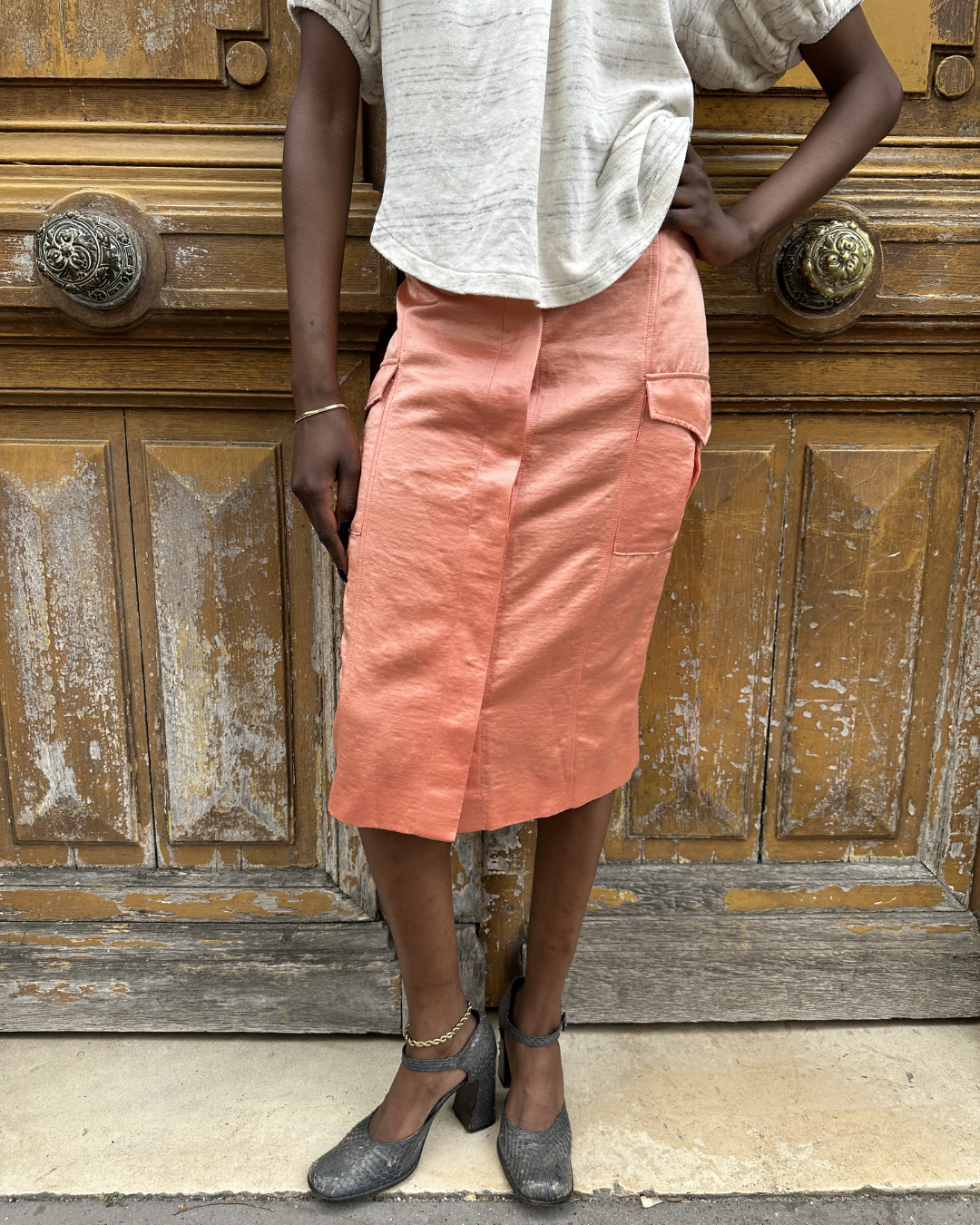 Salmon skirt