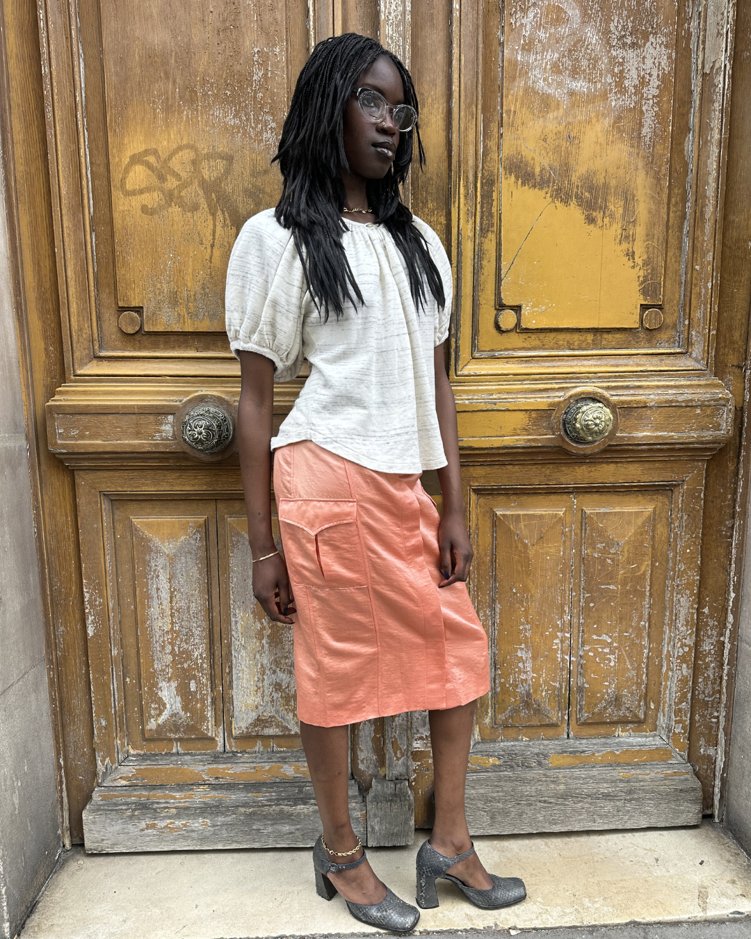 Salmon skirt