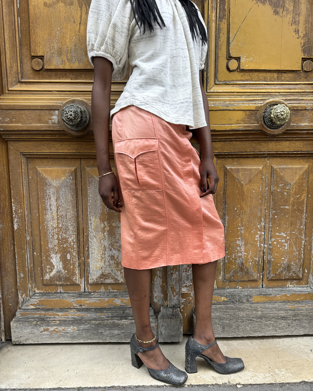 Salmon skirt