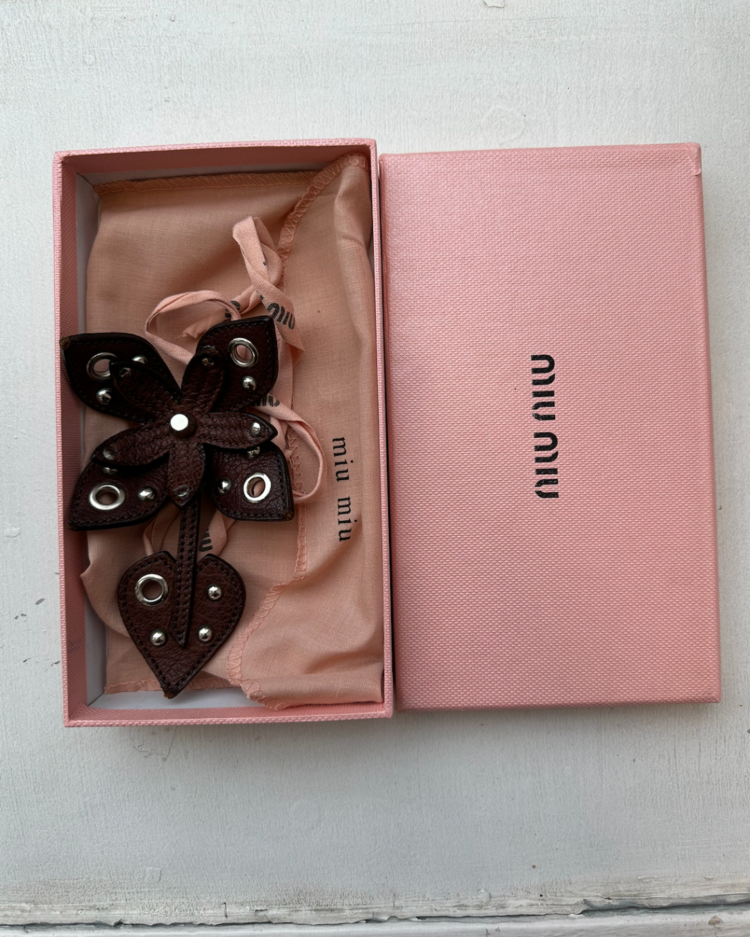 Miu Miu brooch