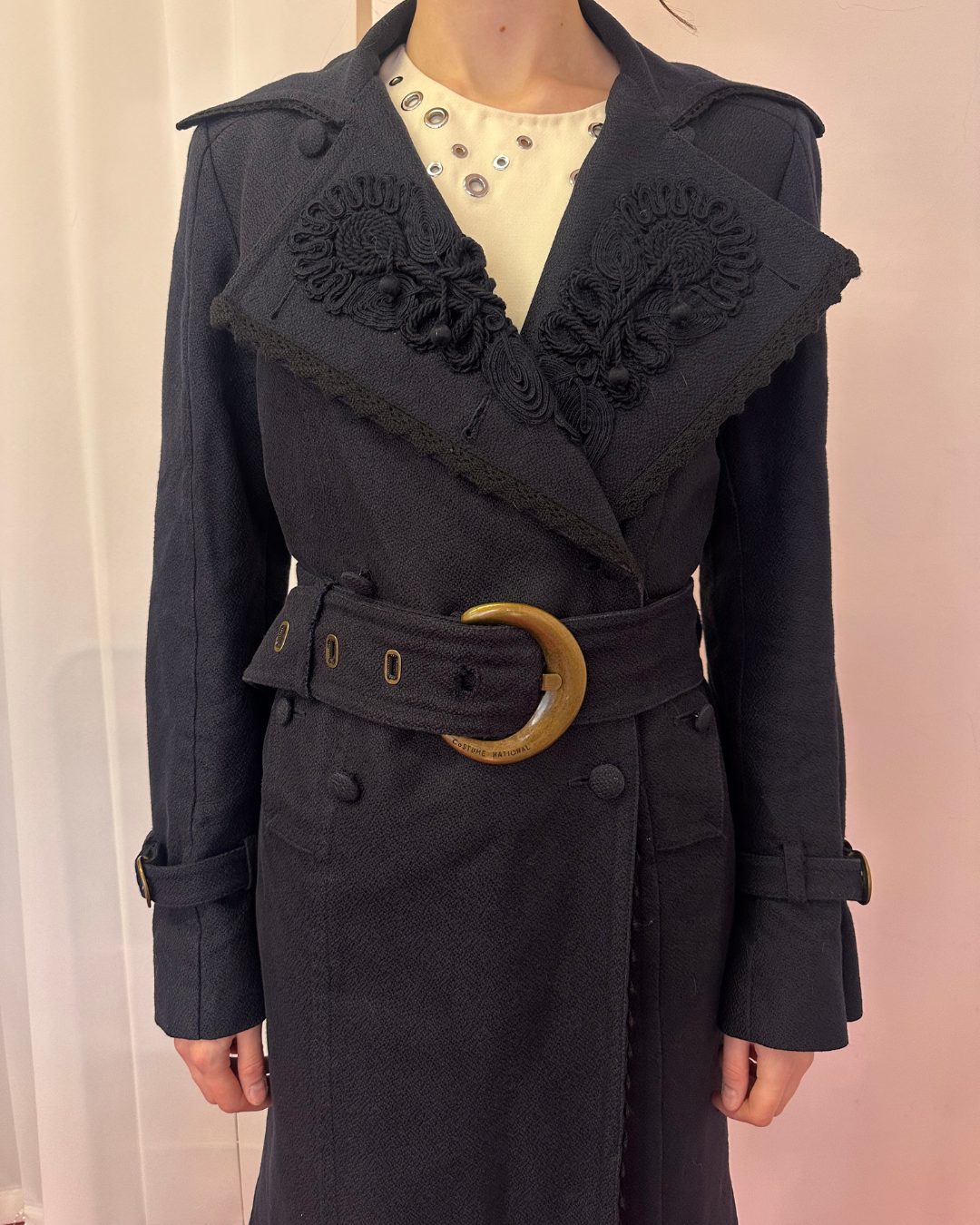 Pirate-style coat with embroidery