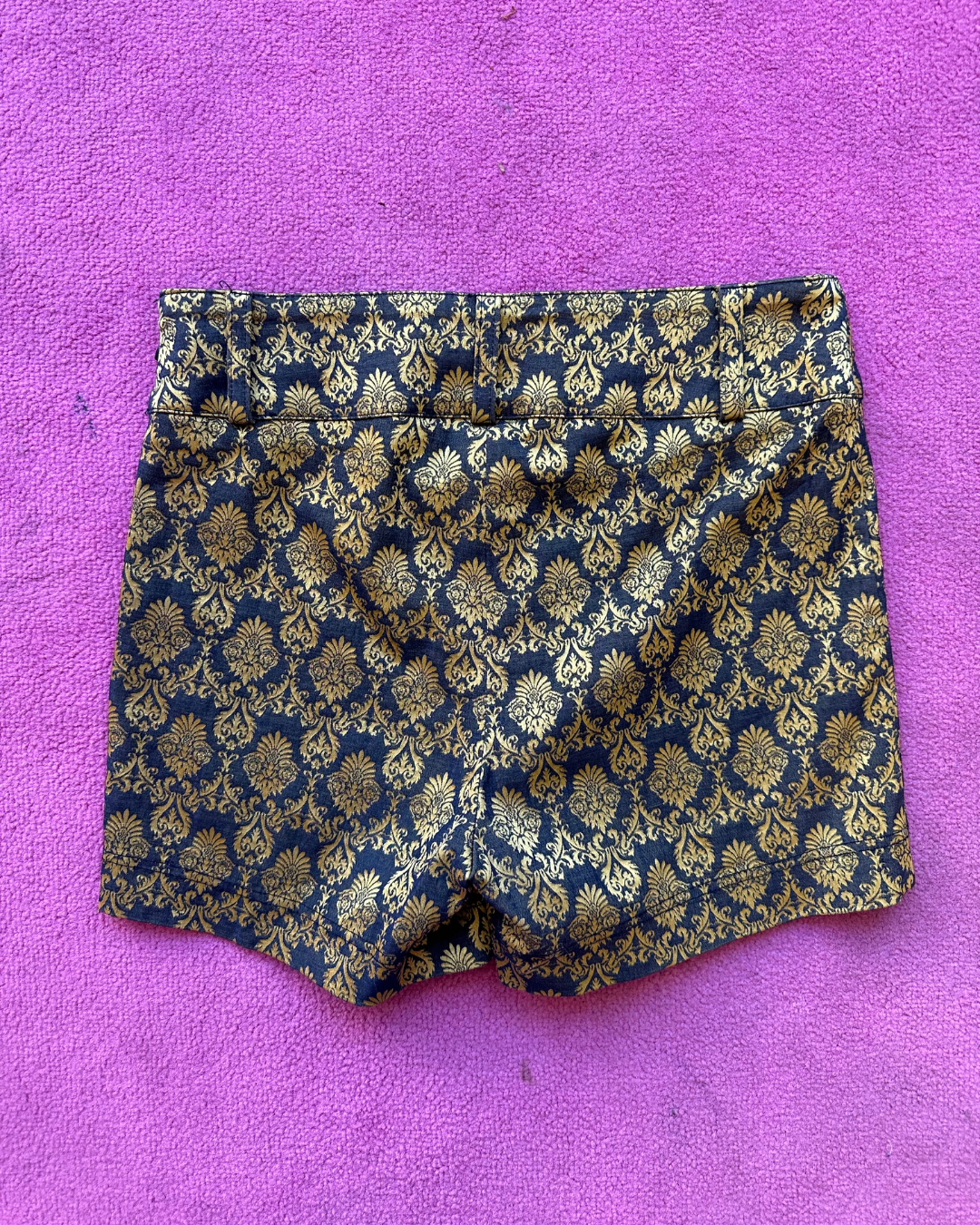 Baroque mini shorts