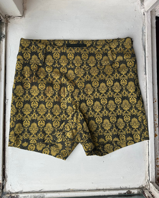 Baroque mini shorts