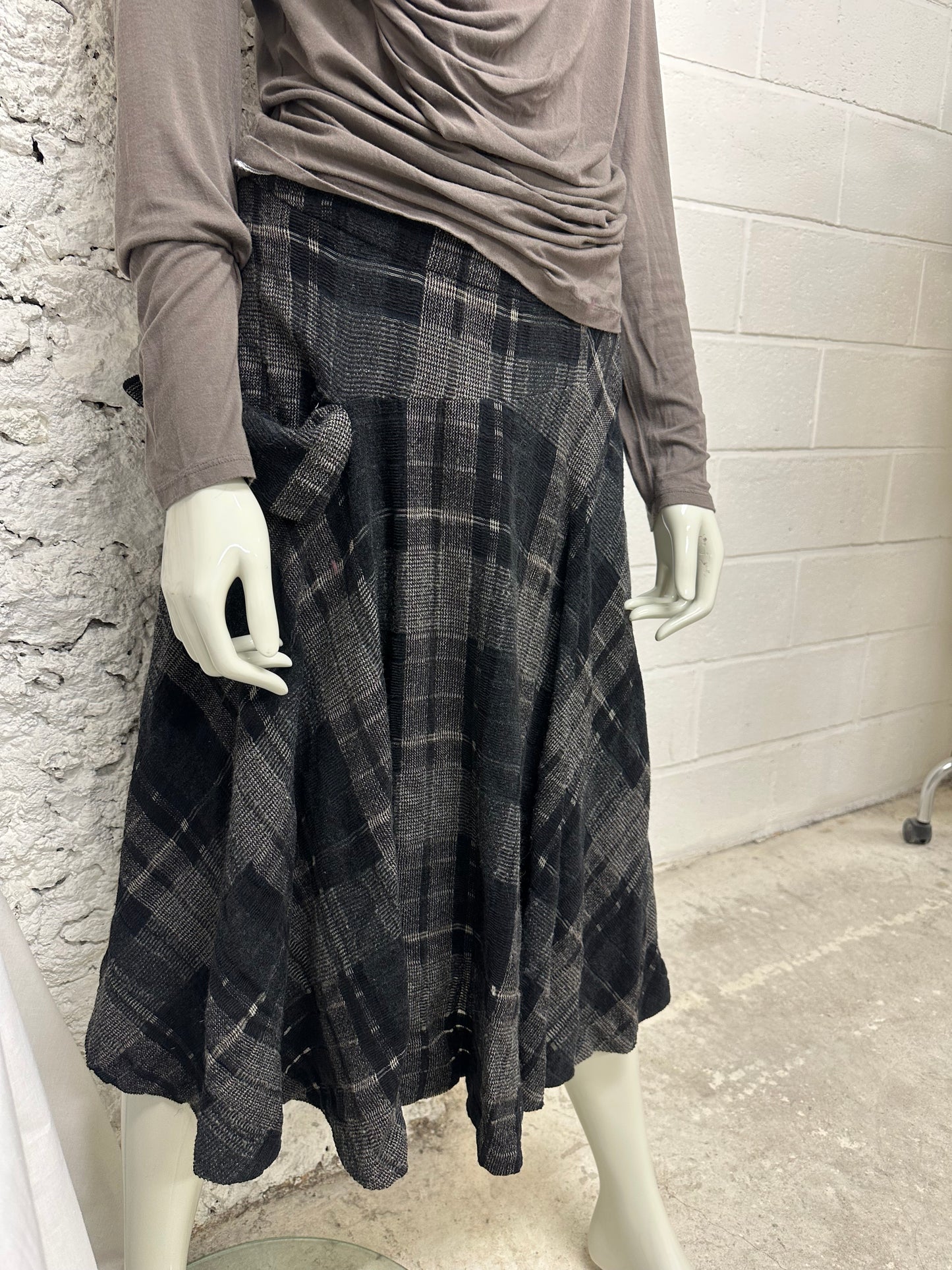 Tartan skirt