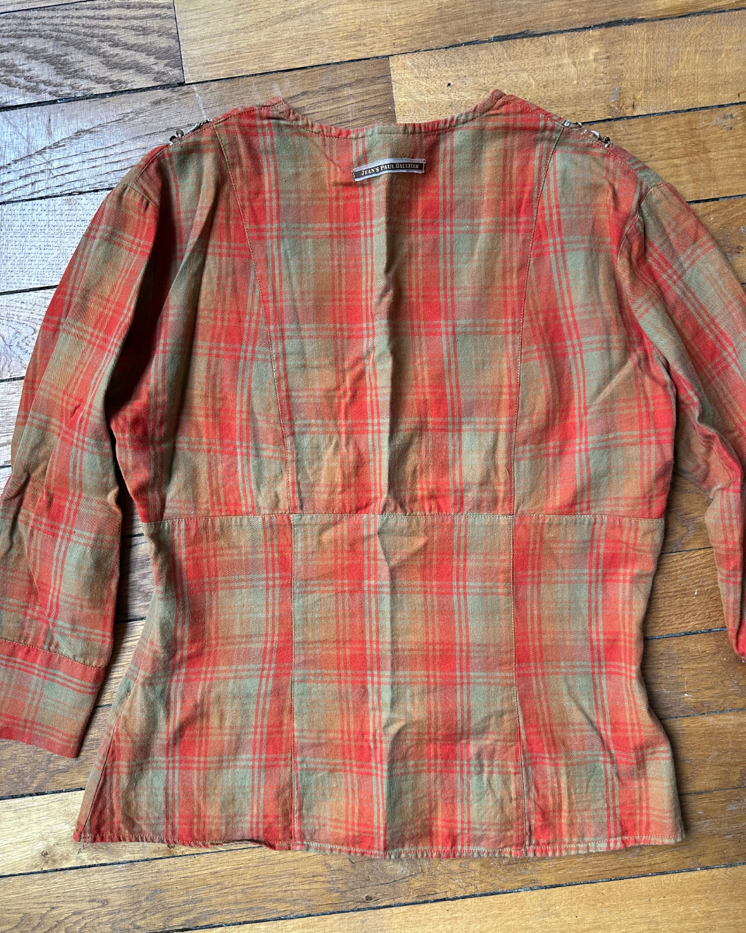 Checked blouse
