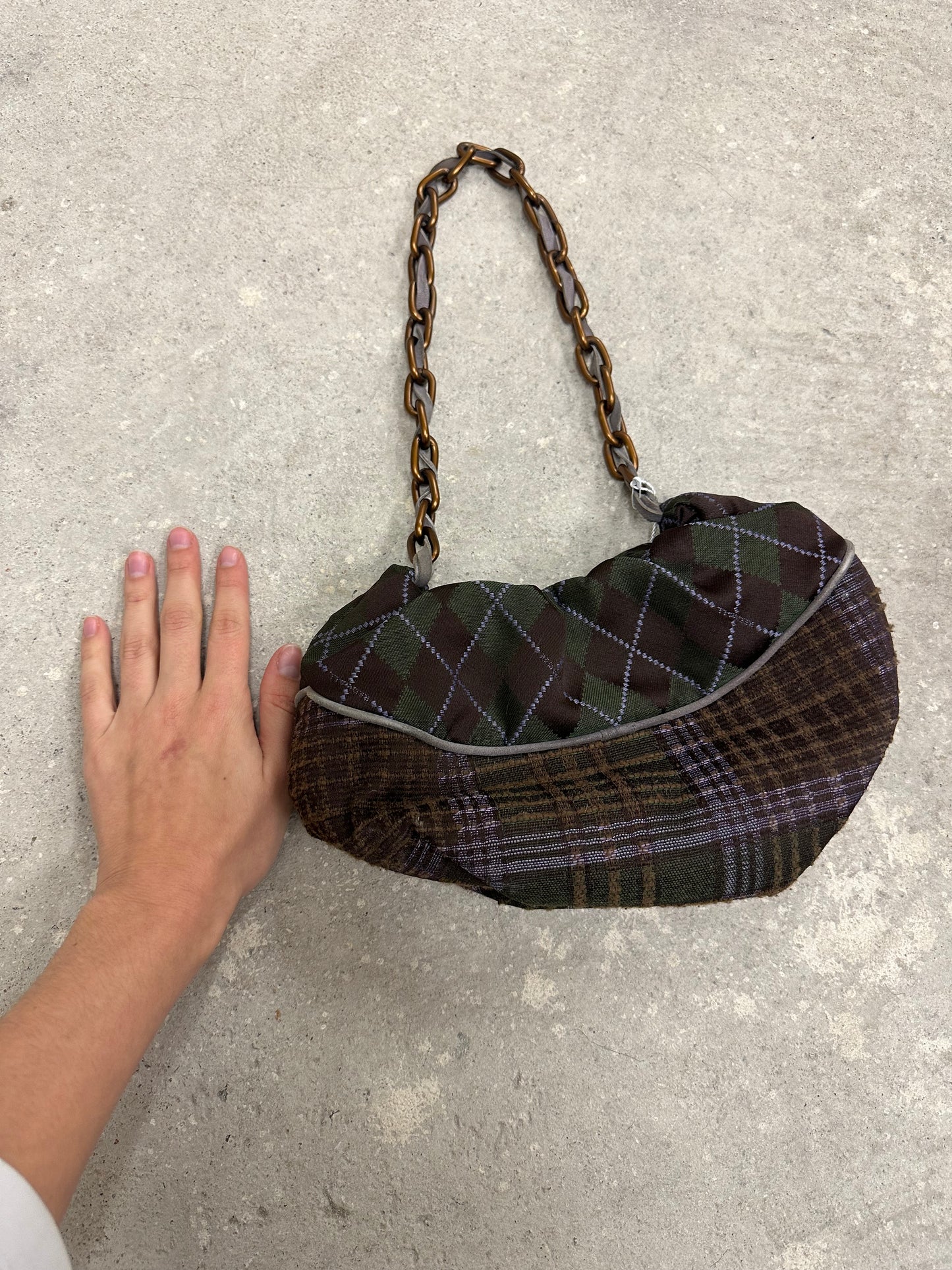 Mini asymmetrical bag