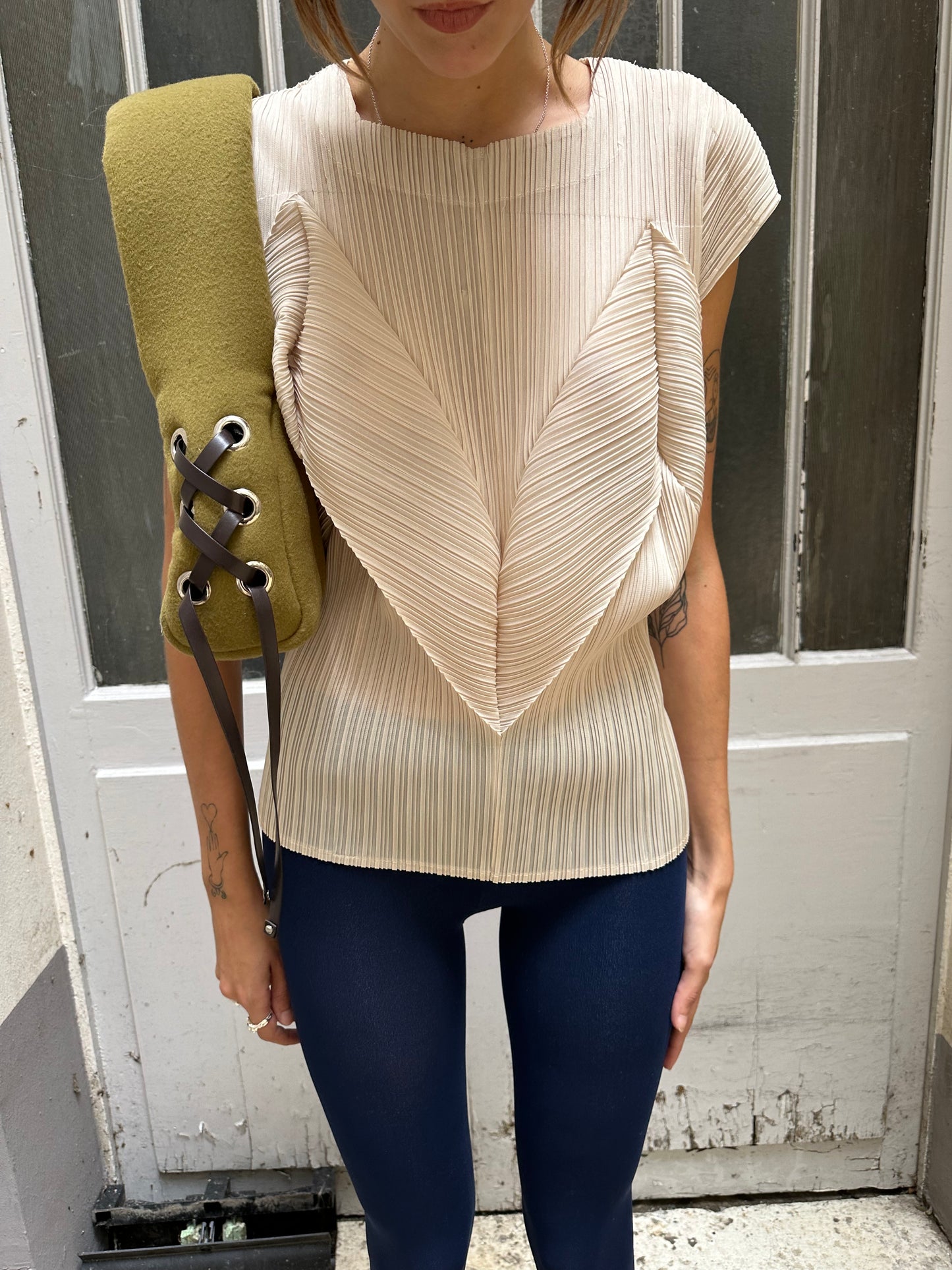 Pleated top