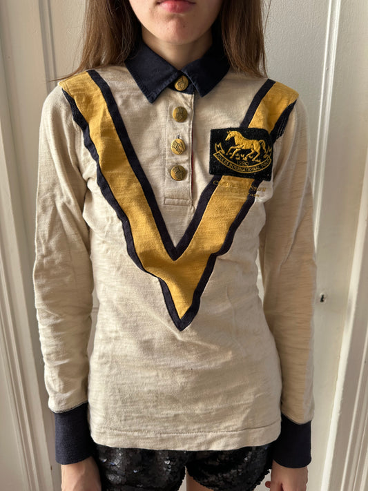Riding polo